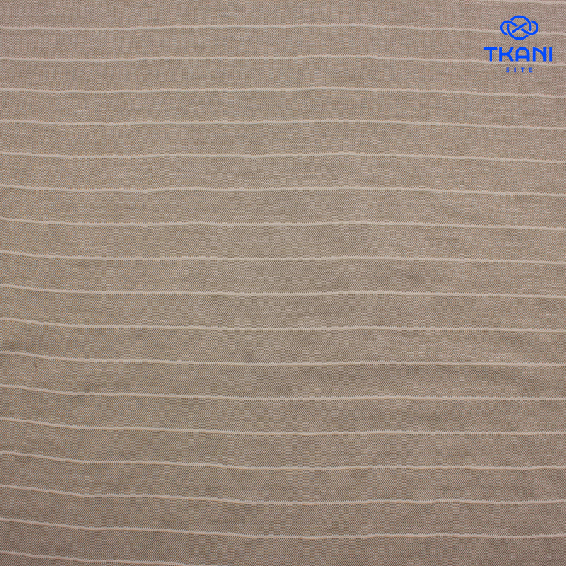 2638. Трикотажное полотно. Лакоста. В полоску