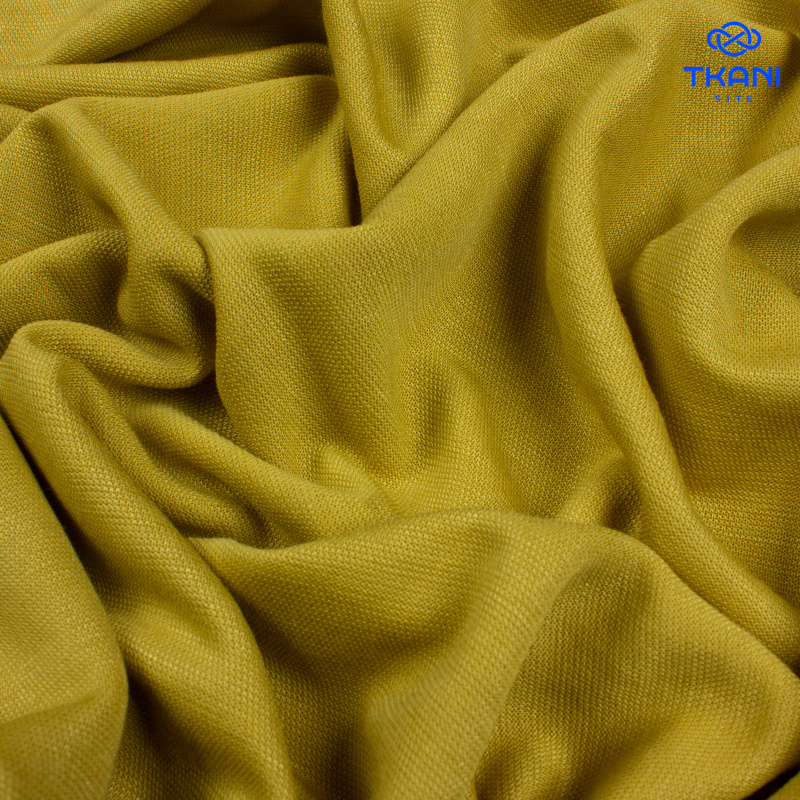 2641. Трикотажное полотно. Лакоста. Цейлонский желтый