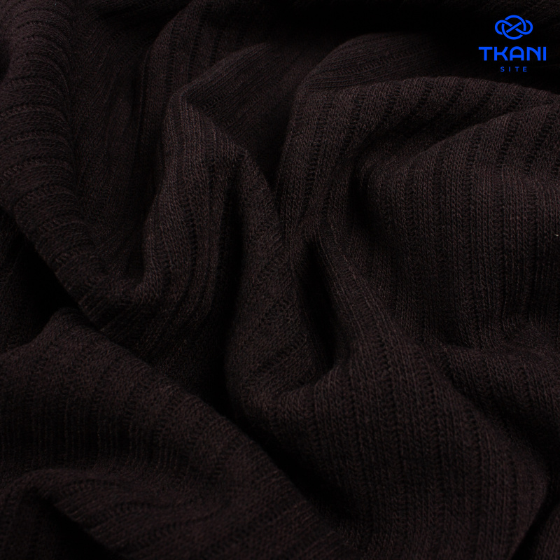 2647. Трикотажное полотно. Лапша. Горький шоколад