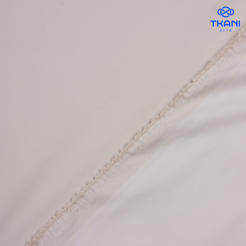 2680. Курточная. Непромокаемая. Белый аспарагус от Tkani.site