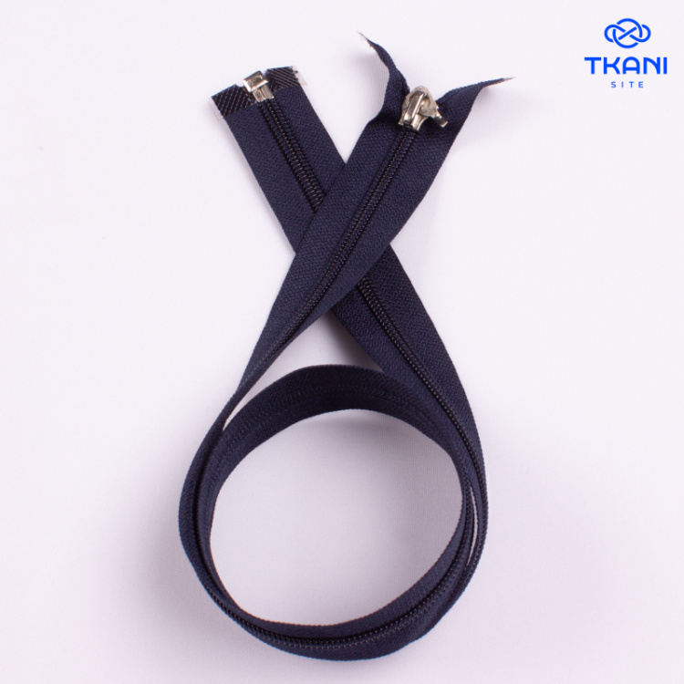 2707. Молния разъемная. 70см. Без пуллера. Цена за 1шт