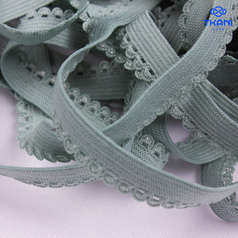 2713. Резинка бельевая декоративная 1см*10м (цена за упаковку)