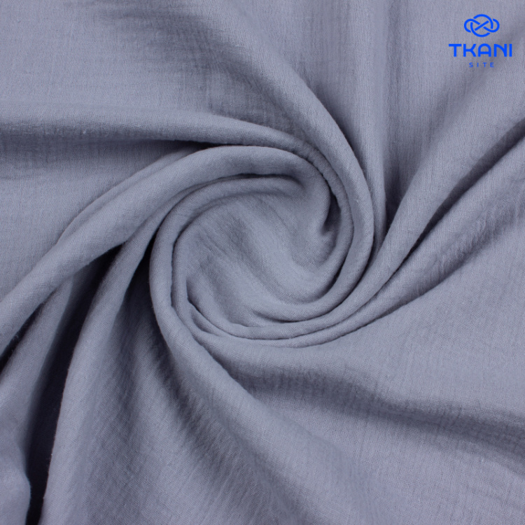 2714. Муслин. Двухслойный. Голубой туман. Уценка!!!