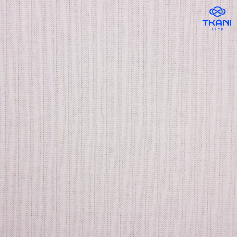 1834. Трикотажное полотно. Лапша. Молочный. Уценка!!!