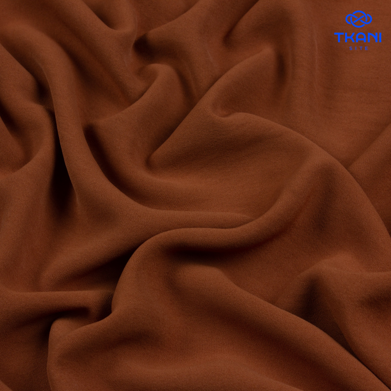 2826. Искусственный лен. Манго. Оранжевый