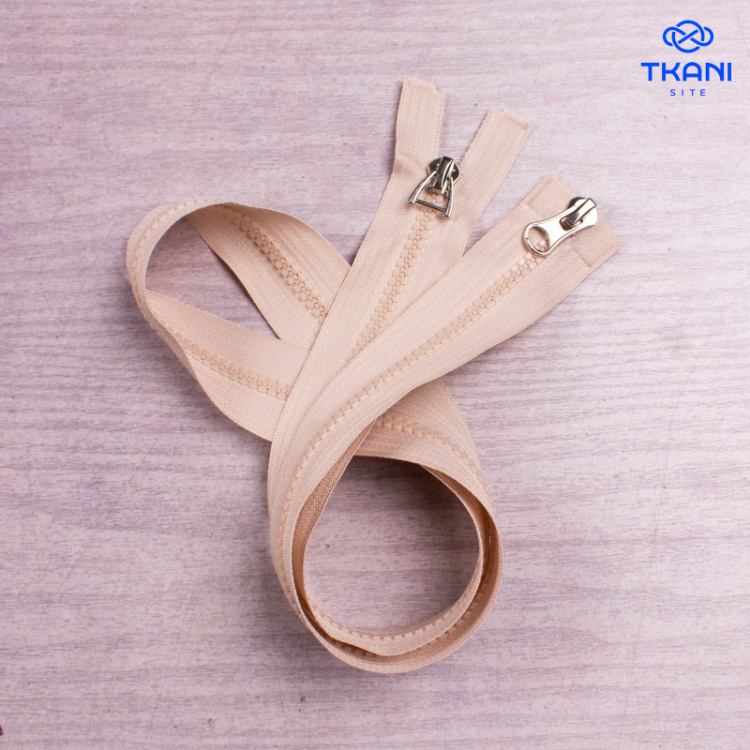 2841. Молния двухзамковая разъемная. 85см. Цена за 1шт