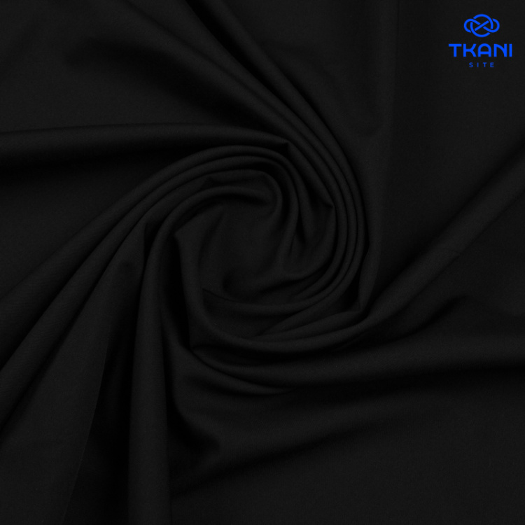 1873. Плательная Ниагара. Черный.