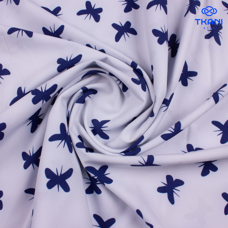 1910. Плательная Ниагара. Принт. от Tkani.site