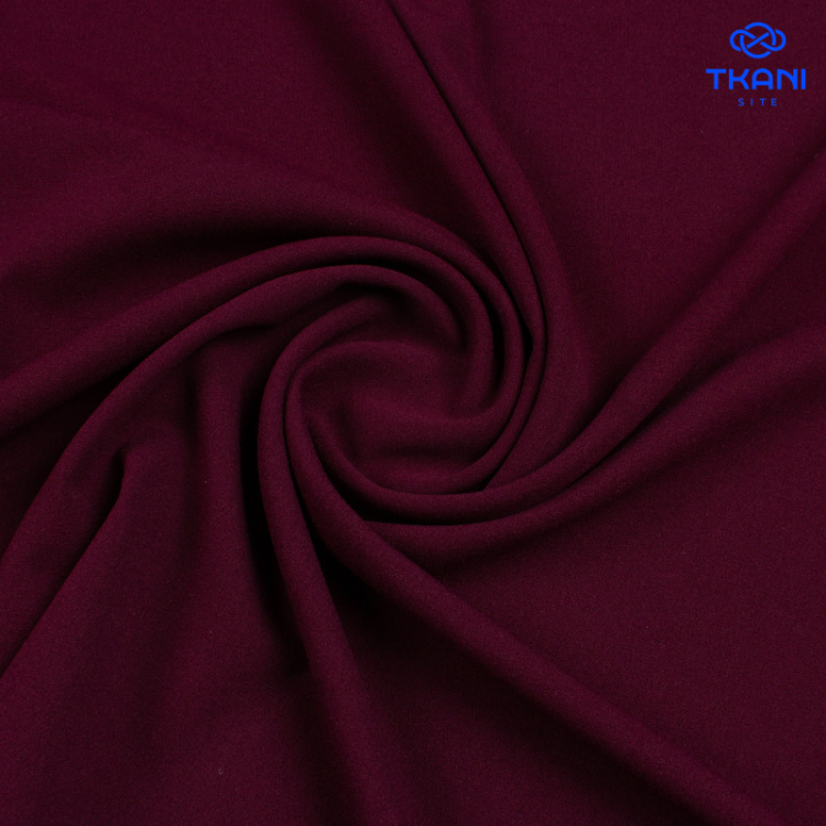 2872. Трикотажное полотно. Скуба. Зинфандель. Уценка!!!