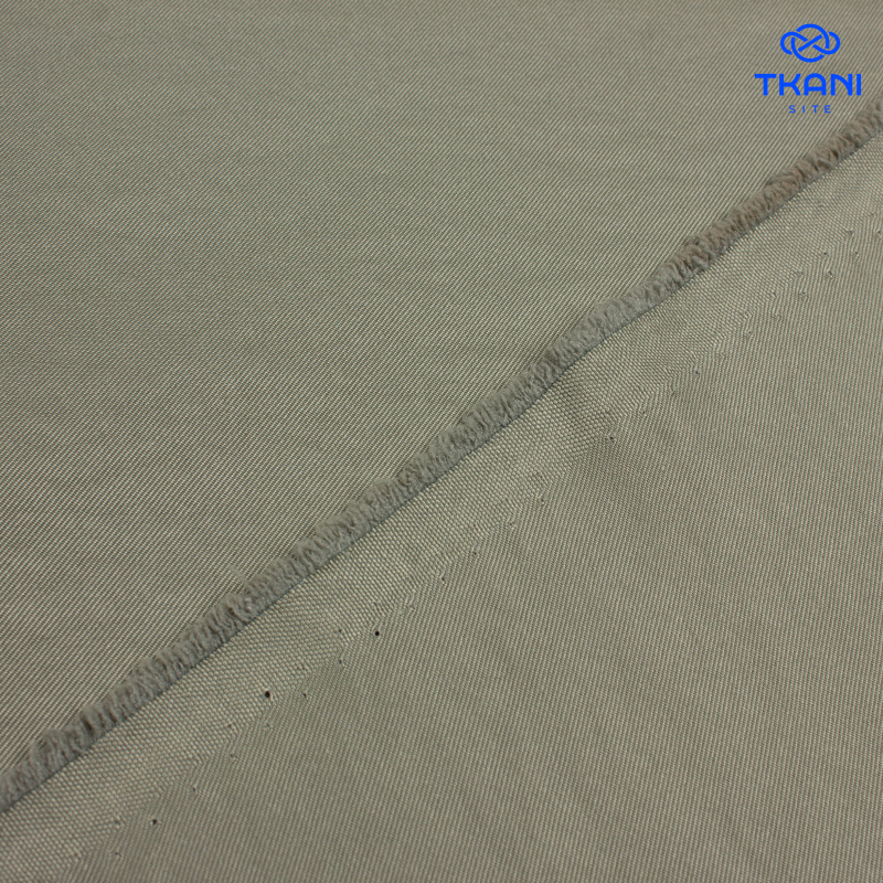 2874. Костюмно-плательная. Купра. Оливка