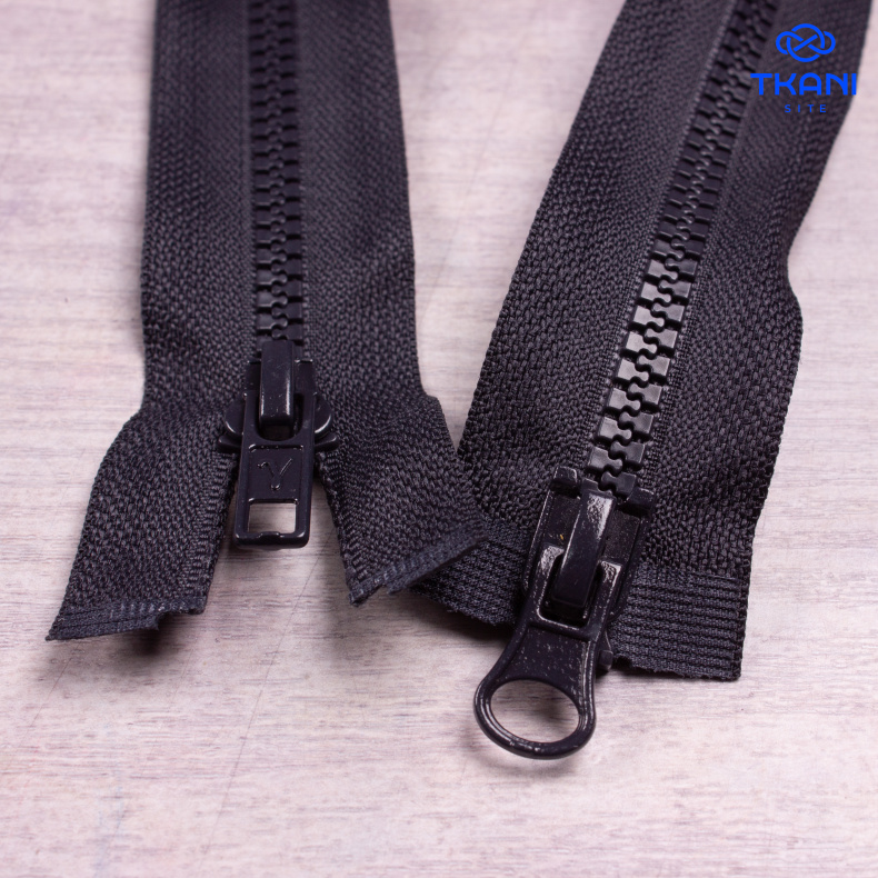 2878. Молния двухзамковая разъемная. 75см. Цена за 1шт от Tkani.site