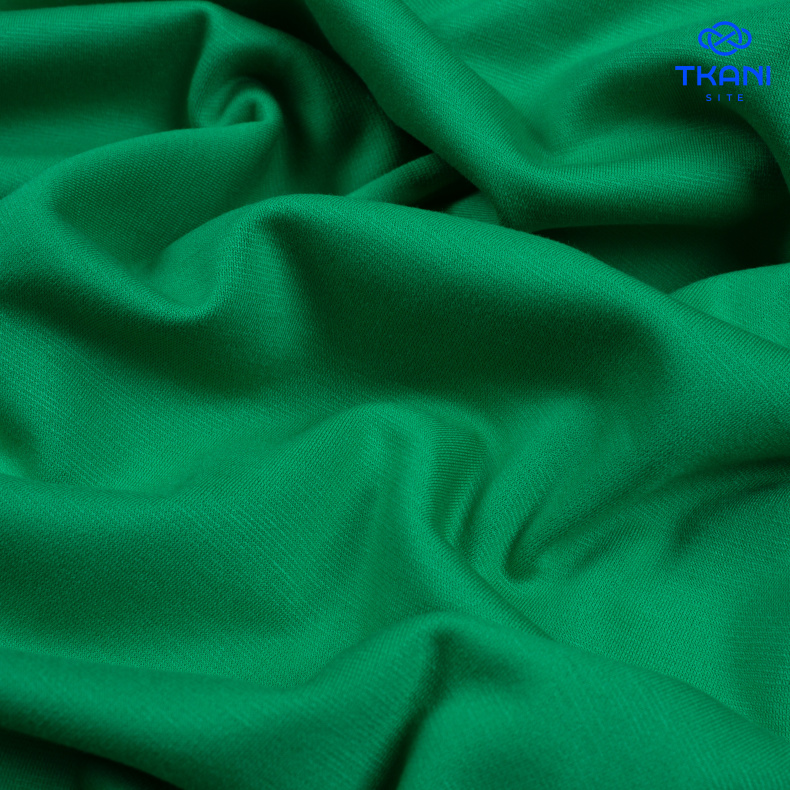 2926. Джерси. Класс 48. Райский зеленый от Tkani.site