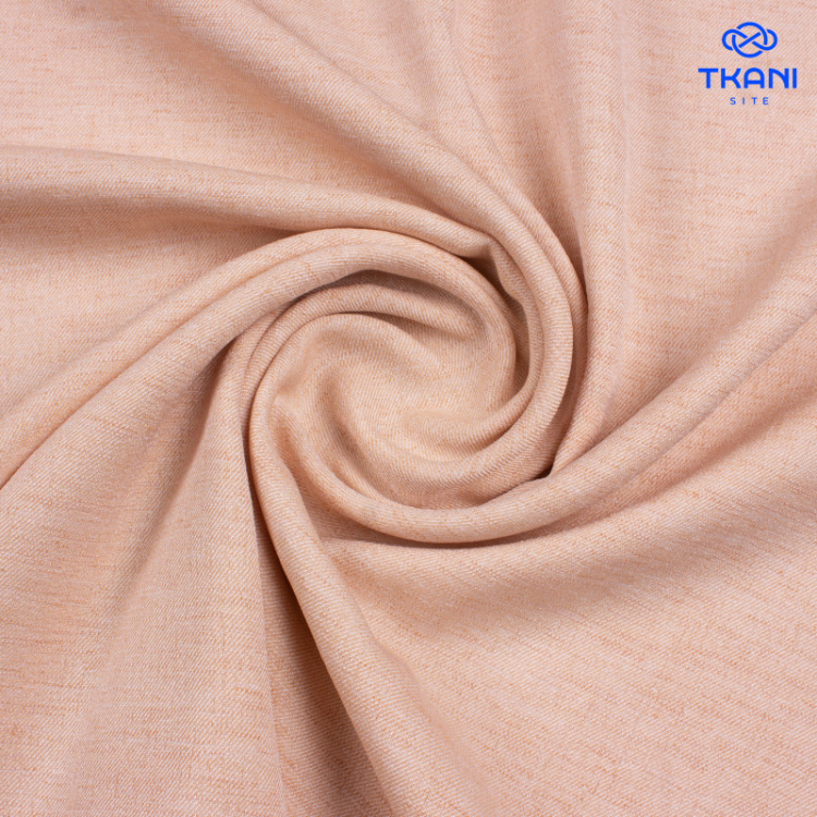 2943. Костюмно-плательная. Нежный персик