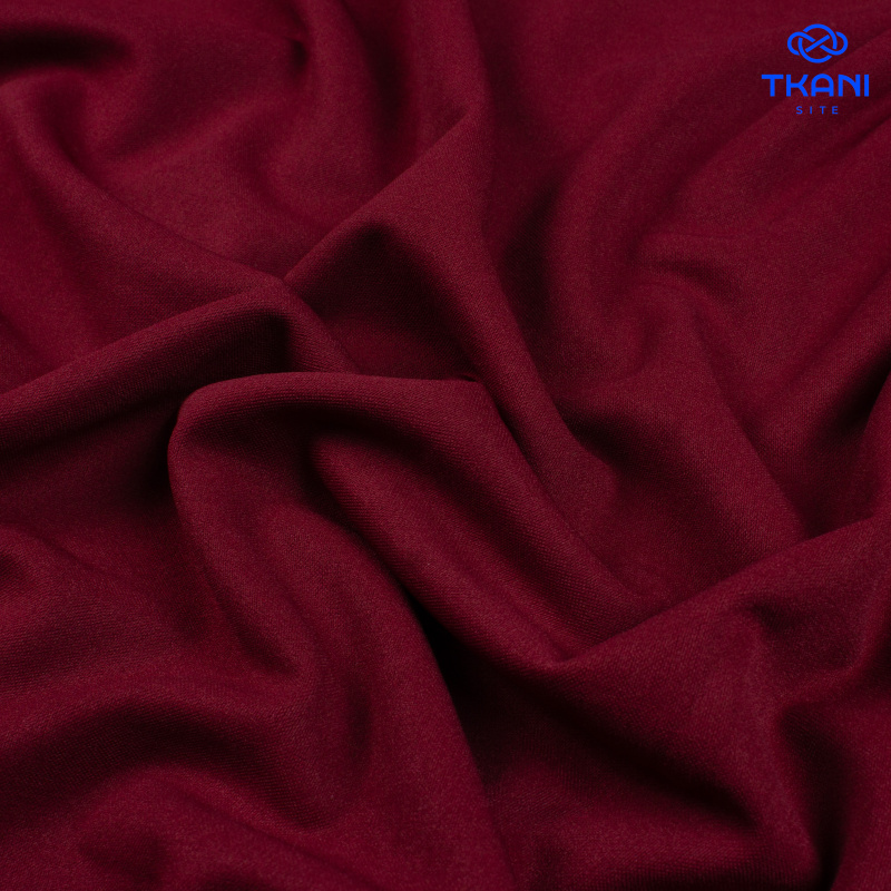 1937. Трикотажное полотно. Скуба. Винный.