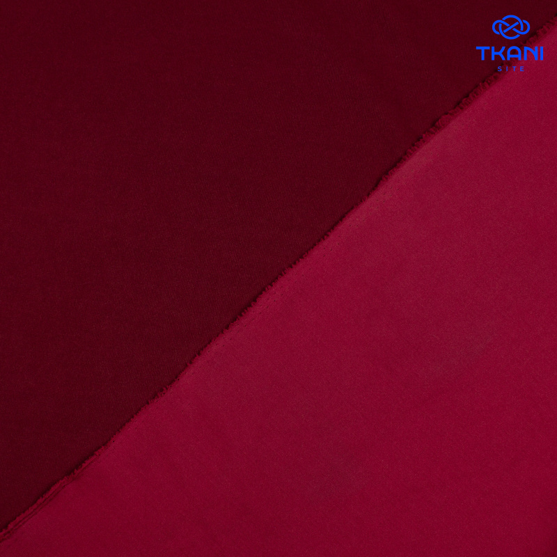 1937. Трикотажное полотно. Скуба. Винный.