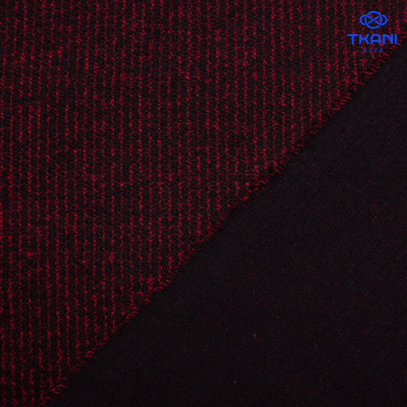 3088. Двуслойное трикотажное полотно. Имитация ручной вязки