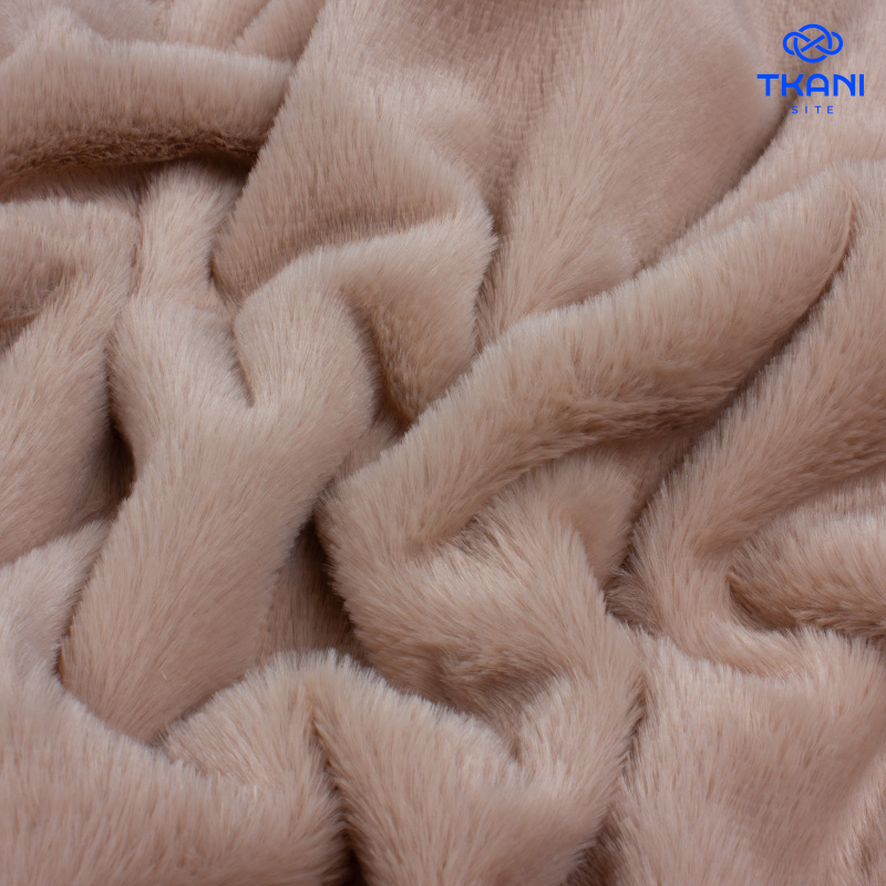 3099. Искусственный мех кролика. Имитация дубленки