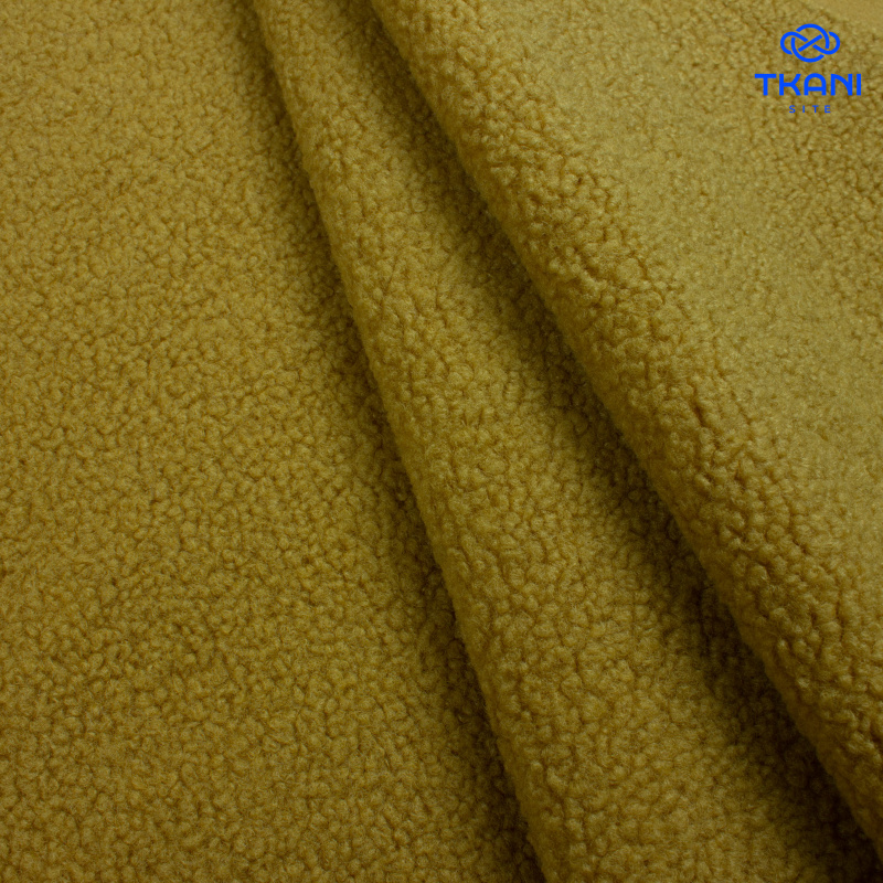 3104. Шерпа на трикотажном полотне. Изнанкаимитация мягкого войлока