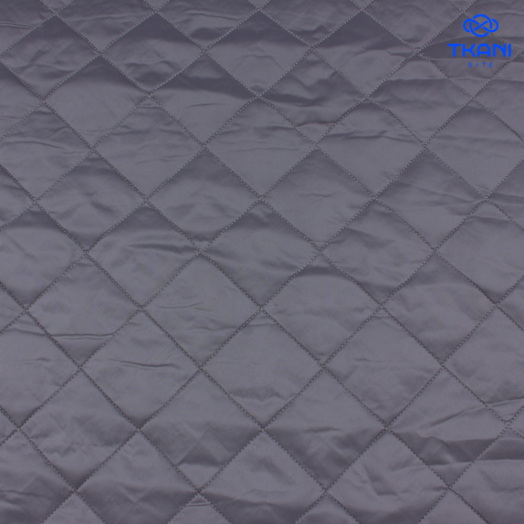 3129. Курточная стежка на синтепоне. Серый