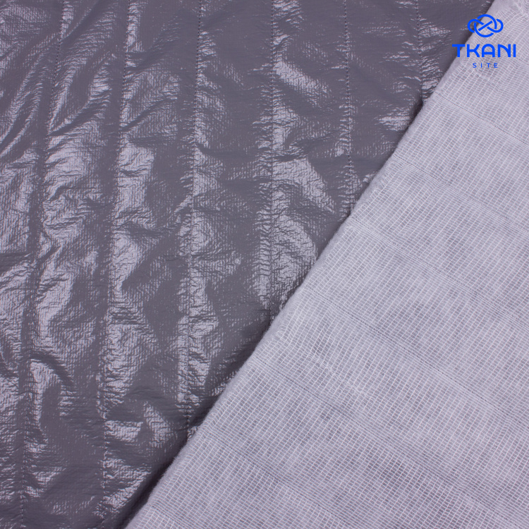 1973. Курточная стежка на синтепоне. Серый. - фото 2