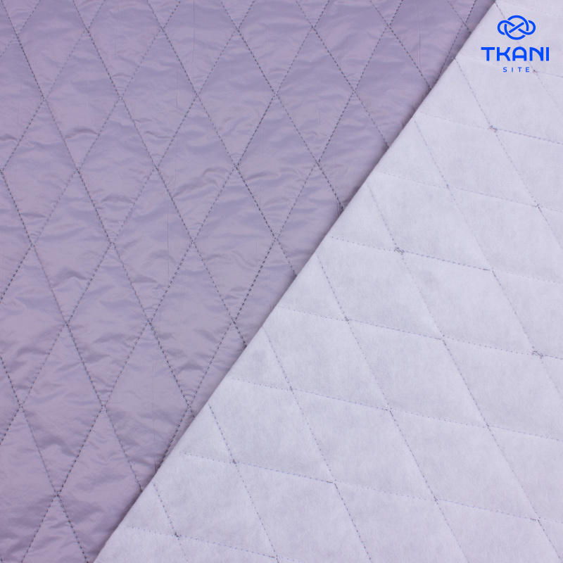 1976. Курточная стежка на синтепоне. Облачно-серый.