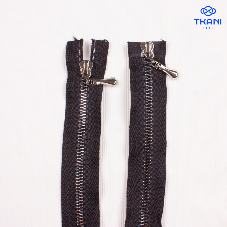 3182. Молния двухзамковая разъемная. 100см. Цена за 1шт от Tkani.site