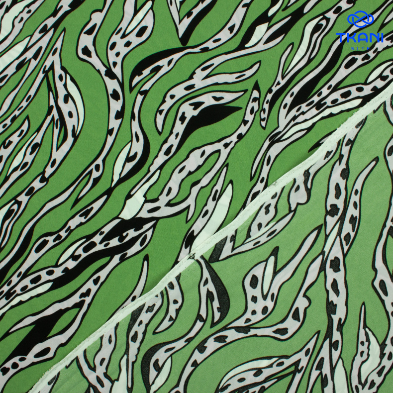 3191. Плательная. Диор. Принт от Tkani.site