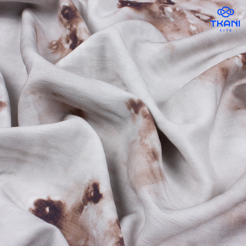 3192.Конкурс!!! Французский фактурный лен. Принт