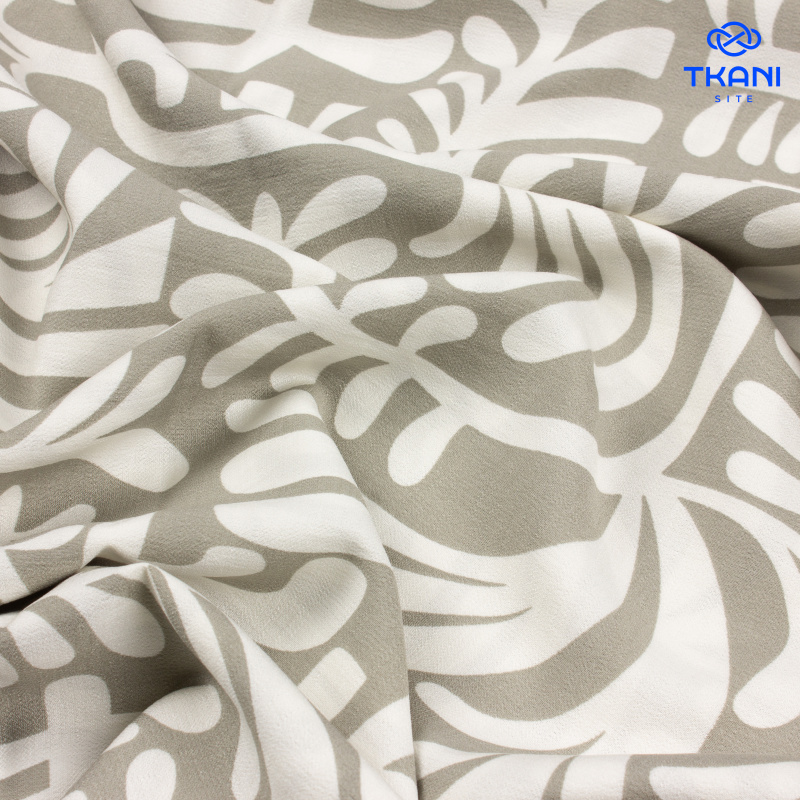 3196. Конкурс!!! Французский фактурный лен. Принт