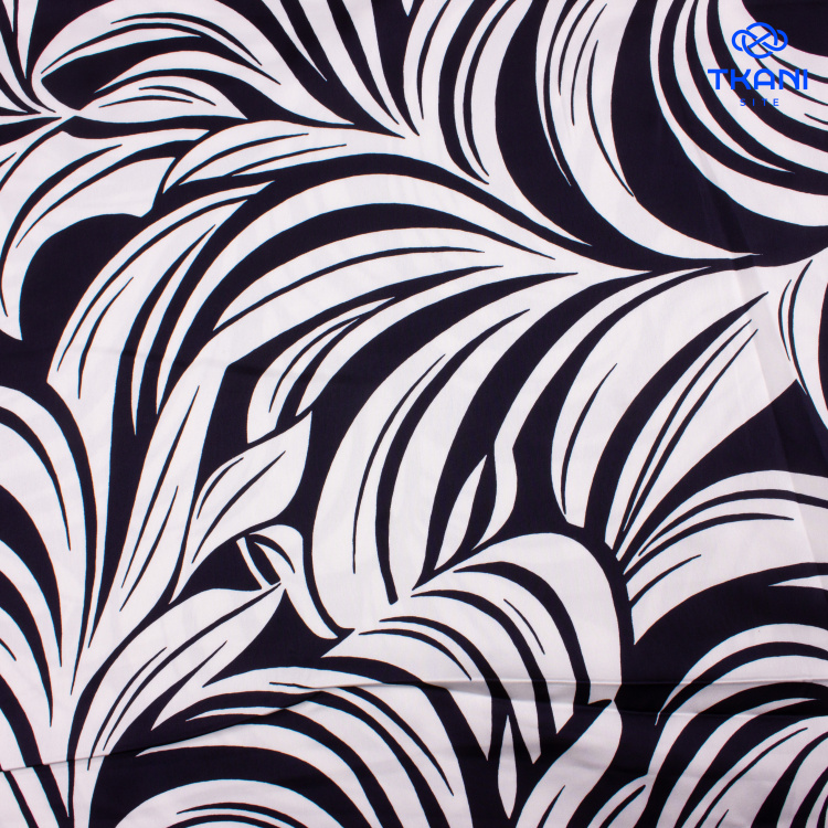 3214. Конкурс!!!  Тяжелый Армани. Темно-синий. Принт - фото 1