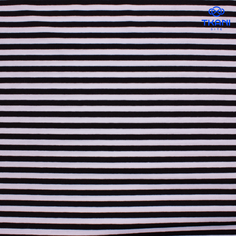 5023. Кулирная гладь. В полоску.