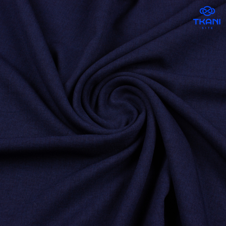 5037. Костюмная. Габардин. Темно-синий. от Tkani.site