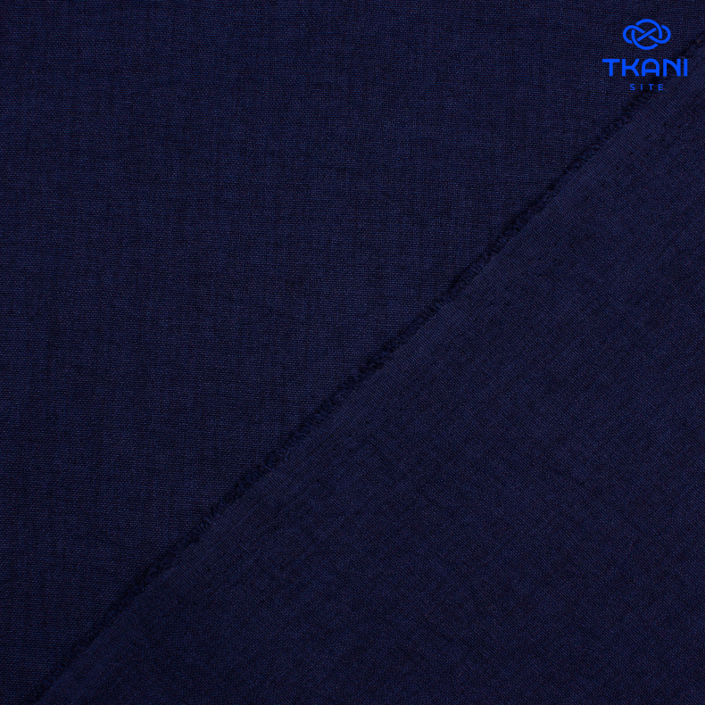 5037. Костюмная. Габардин. Темно-синий. от Tkani.site