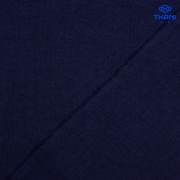 5037. Костюмная. Габардин. Темно-синий. - фото 2