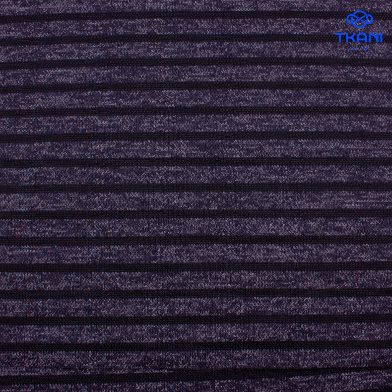 5041. Трикотажное полотно. Сандра. В полоску от Tkani.site