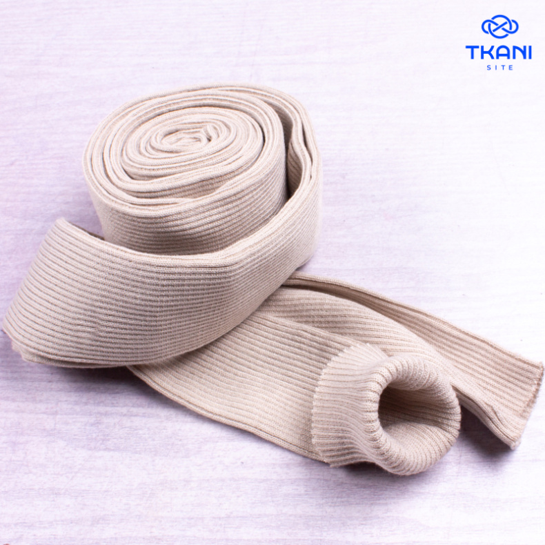 3246. Манжеты трикотажные рукава 7см / 3 метра от Tkani.site