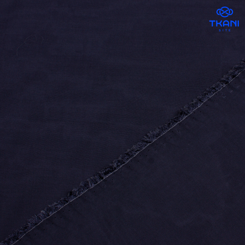 3262. Сорочечная. Купра с нано-эффектом. Темно-синий