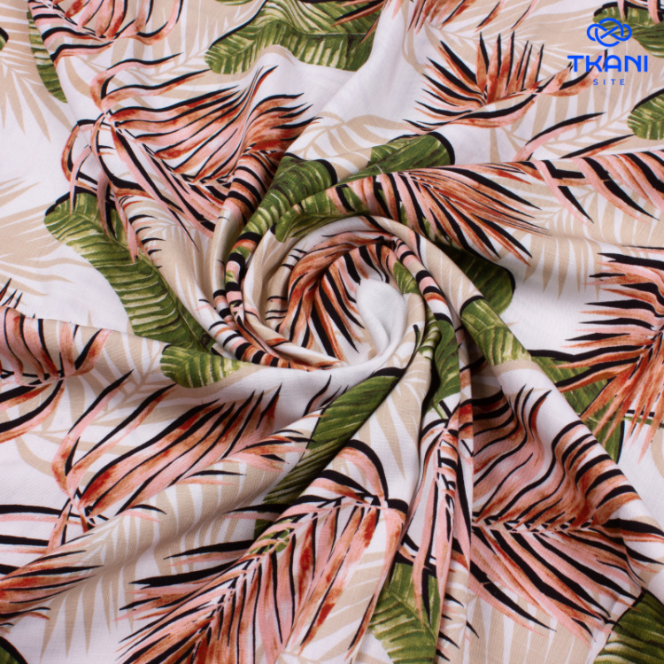 3341. Конкурс!!!  Лён с вискозой. Принт