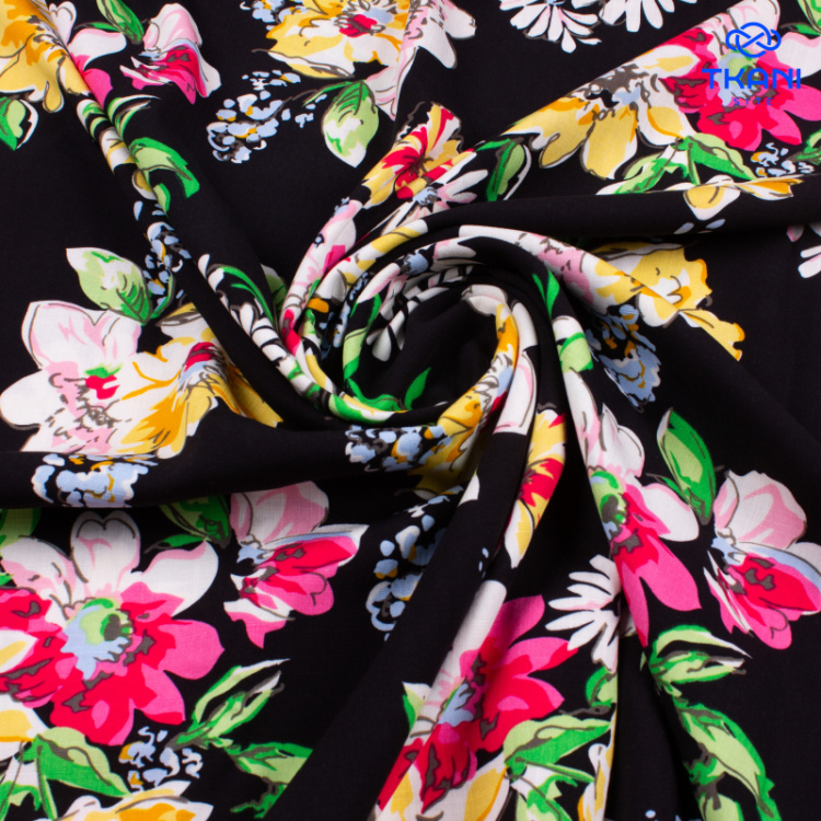 3344. Конкурс!!!  Лён с вискозой. Принт