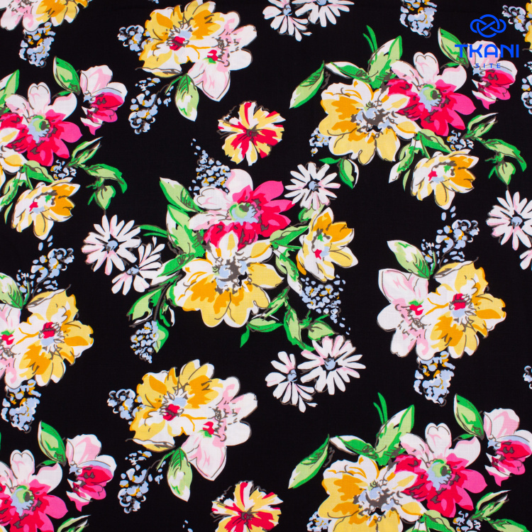 3344. Конкурс!!!  Лён с вискозой. Принт - фото 1