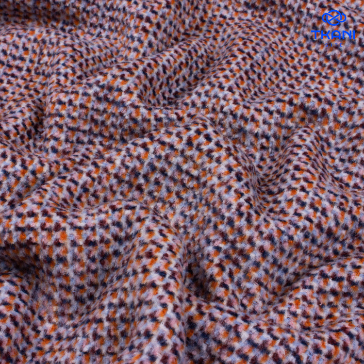 5058. Костюмная. Рогожка. Ворс. - фото 2