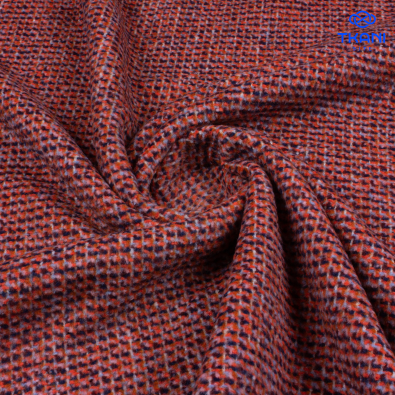 5059. Костюмная. Рогожка. Ворс. от Tkani.site