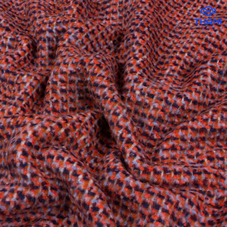 5059. Костюмная. Рогожка. Ворс. - фото 2