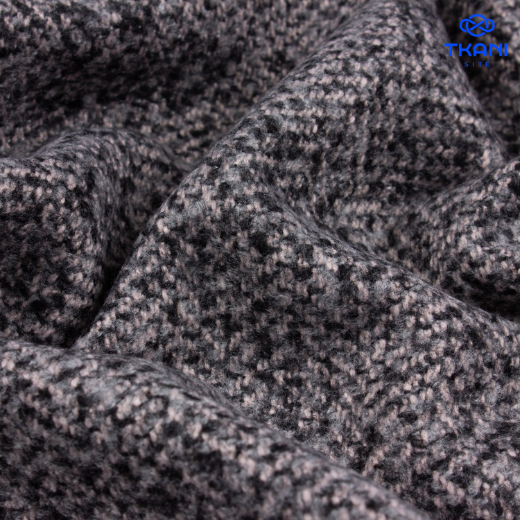 5067. Костюмная\пальтовая. Твид. Меланж. - фото 2