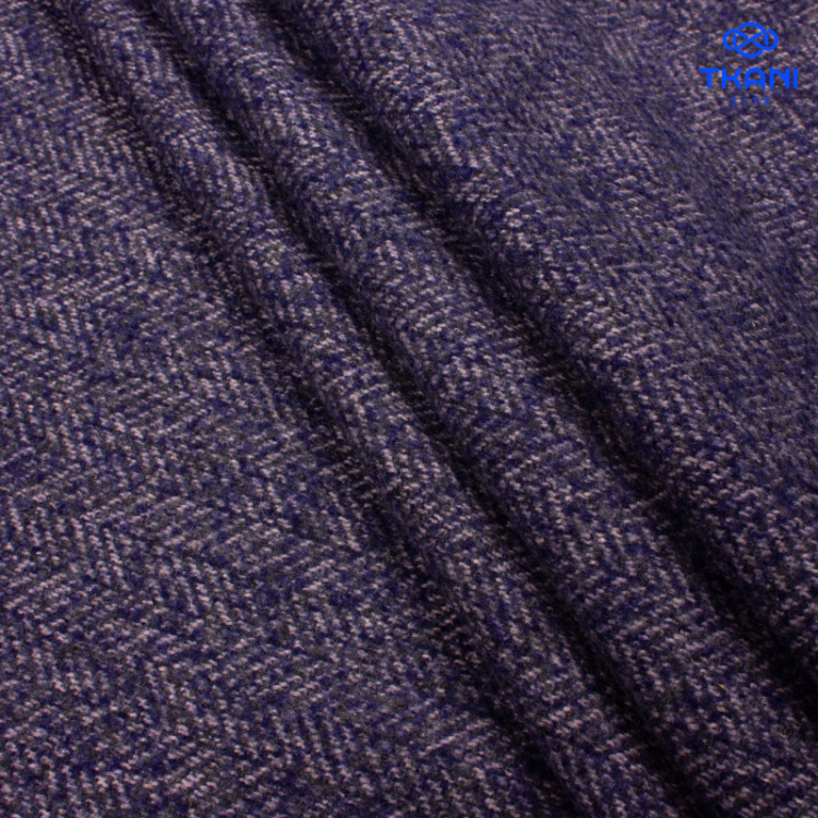 5073. Костюмная\пальтовая. Твид. Меланж.