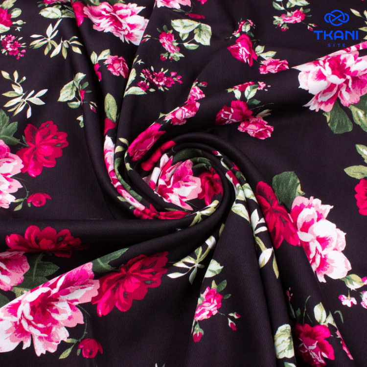 3367. Штапель. Вискоза. Принт