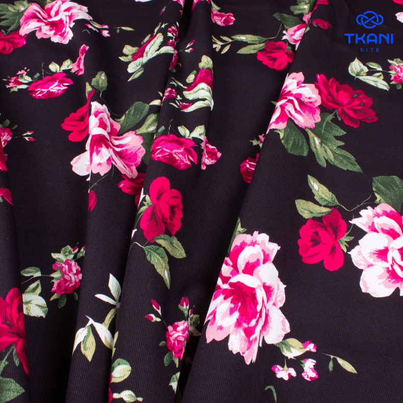 3367. Штапель. Вискоза. Принт от Tkani.site