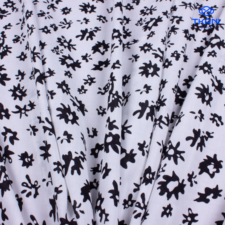 3374. Конкурс!!! Штапель. Вискоза. Принт от Tkani.site