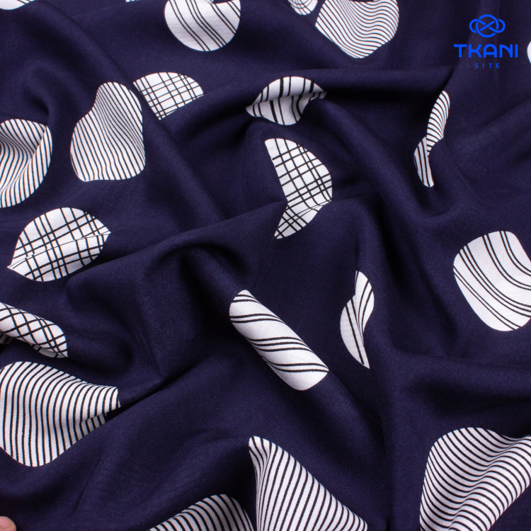 3383. Конкурс!!! Штапель. Вискоза. Принт - фото 2