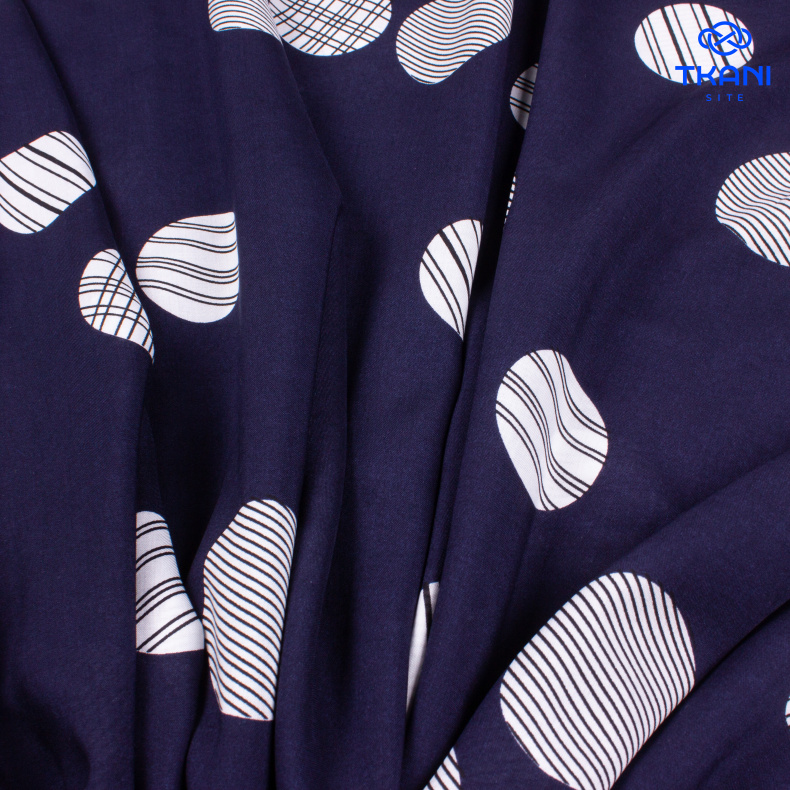 3383. Штапель. Вискоза. Принт от Tkani.site